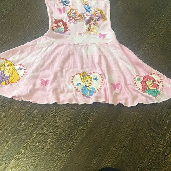 Custom Princess Patch Tank Dress Size 5/6 - Picture 3 of 5